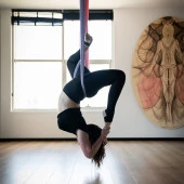 Avessa Yoga Woo Hamak Set Mor thumbnail 4