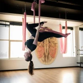 Avessa Yoga Woo Hamak Set Pembe thumbnail 2