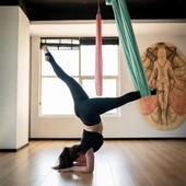 Avessa Yoga Woo Hamak Set Yeşil thumbnail 3
