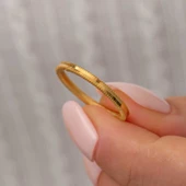 Gümüş Gold Ajda Kadın Yüzük thumbnail 1