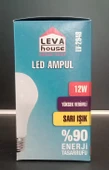 LEVA E27 DUY LED AMPUL 12 W 1320 LM SARI IŞIK thumbnail 3