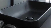 LOFT ÇANAK LAVABO 40X60cm TURAVİT - MAT SİYAH thumbnail 1