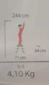 ÇİFT ÇIKIŞLI METAL MERDİVEN 3 BASAMAK ( 3+3 BASAMAKLI ) thumbnail 2