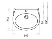 POLO LAVABO 45X55cm TURAVİT thumbnail 3