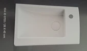 İDA ETEJERLİ LAVABO 28X45cm TURAVİT thumbnail 3
