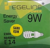 EGELINE TASARRUFLU AMPUL 9W E14 GÜN IŞIĞI thumbnail 2