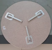 GÜMÜŞLER 70 cm METAL AYAKLI SOFRA thumbnail 1