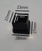25x25 PLASTİK AYAK İÇTEN GEÇMELİ thumbnail 2