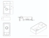 SMART LAVABO 22X41 cm TURAVİT thumbnail 3