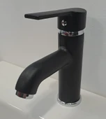 KERASUS RUBY SERİSİ - MİX LAVABO BATARYASI MAT SİYAH 35Ø thumbnail 1
