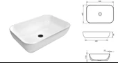 LOFT ÇANAK LAVABO 40X60cm TURAVİT thumbnail 2
