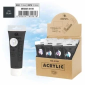 Maries Akrilik Boya 75ml Siyah thumbnail 1