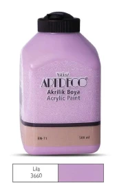 Artdeco Akrilik Boya 500 ml Lila thumbnail 1