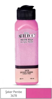 Artdeco Akrilik Boya 140 ml Şeker Pembe thumbnail 1
