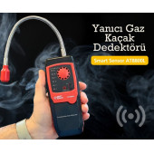 Smart Sensor AT8800L Yanıcı Gaz Kaçak Dedektörü thumbnail 4