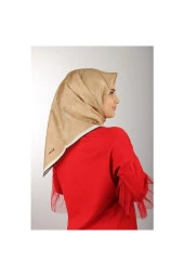 Vizon Ipek Krep Saten Eşarp 7208701-313 thumbnail 3