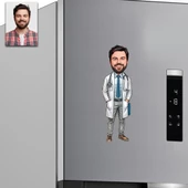 Doktor Tasarımlı Buzdolabı Magneti thumbnail 1