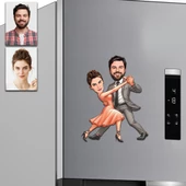 Dansçı Tasarımlı Buzdolabı Magneti thumbnail 1