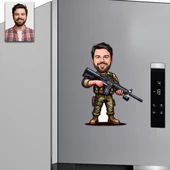 Asker Tasarımlı Buzdolabı Magneti thumbnail 1