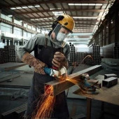 Bosch GWS12-125S Devir Ayarlı Avuç Taşlama thumbnail 4
