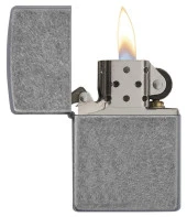 Zippo Reg Antique Silver Dizayn Çakmak thumbnail 3