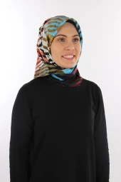 Aker 7651713 Twill Ipek Eşarp 90*90 thumbnail 2
