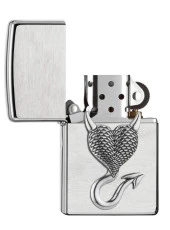 Zippo Devil Heart Dizayn Çakmak thumbnail 3