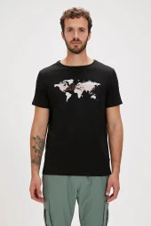 BAD BEAR GLOBE ERKEK TSHİRT thumbnail 2