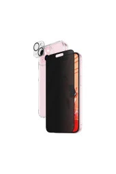 iPhone 15 UWF Privacy Bundle Ekran & Kamera Koruyucu Kapak thumbnail 1