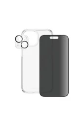 iPhone 15 UWF Privacy Bundle Ekran & Kamera Koruyucu Kapak thumbnail 3