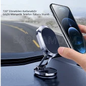 Dirsekli Araç Telefon Tutucu Gümüş thumbnail 2