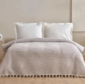 Karaca Home Celia Mor Çift Kişilik Pike thumbnail 1