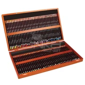 Derwent Coloursoft Kuru Boya Kalemi 72li Ahşap Kutu thumbnail 2