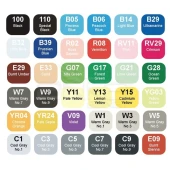 Copic Sketch 36lı Set Basic Colours thumbnail 2