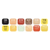 Copic Marker 12li Set Autumn Colors thumbnail 2