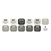 Copic Marker 12li Set Warm Grey thumbnail 2