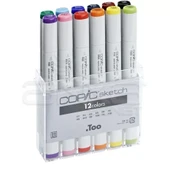 Copic Sketch Marker 12li Set Basic Colors thumbnail 1