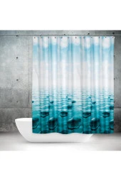 Prado Stone Banyo Perdesi, Duş Perdesi 180X200Cm thumbnail 1