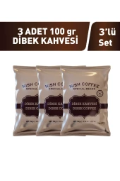 Nish Dibek Kahvesi 3 x 100 gr thumbnail 4