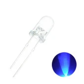 5mm Şeffaf Mavi Led Paketi - 10 Adet thumbnail 2