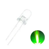 5mm Şeffaf Yeşil Led Paketi - 50 Adet thumbnail 2