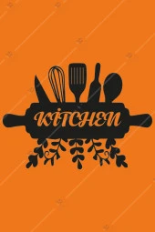 Kitchen Mutfak Duvar Dekor Hediyelik Eşya Ahşap Tablo thumbnail 3