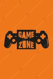 Game Zone Ahşap Duvar Dekorasyon 35X15 thumbnail 2