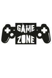 Game Zone Ahşap Duvar Dekorasyon 35X15 thumbnail 3