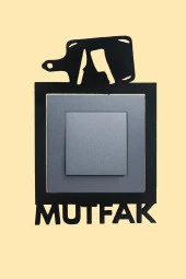 Mutfak Ahşap Priz Çerçevesi Dekorasyon thumbnail 2