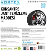 Vortex Konsantre Jant Temizleme Maddesi 5 kg. thumbnail 6