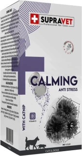 Supravet Calming Tablet Vitamin D + Catnip 75 Tablet thumbnail 1