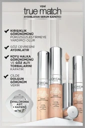 Loreal Paris True Match Aydınlatan Serum Kapatıcı 4D Light Medium thumbnail 3