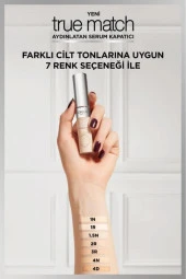 Loreal Paris True Match Aydınlatan Serum Kapatıcı 4D Light Medium thumbnail 7
