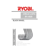 Ryobi 1025 Circle Light Black Nikel Olta İğnesi thumbnail 1